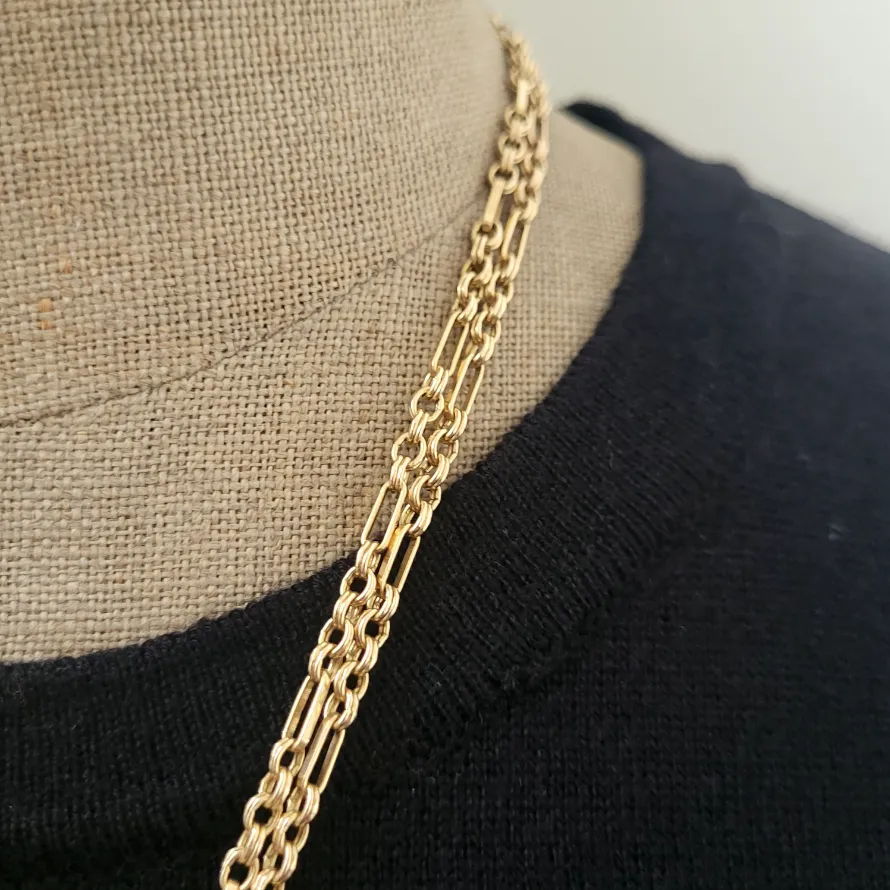 Fancy 40" Long Necklace-long-gold-necklace-dublin.webp
