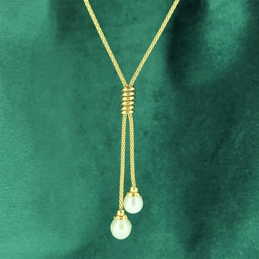 Gold Lariat Y Necklace – RSIF-vachngandaiphat.com.vn