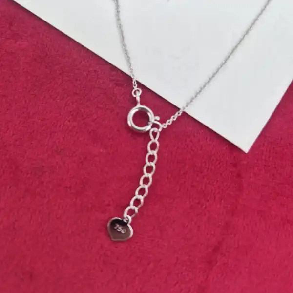 18ct White Gold Diamond and Emerald Tear Drop Pendant-tear-drop-emerald-necklace-white-gold.webp
