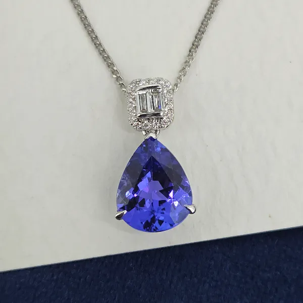 3.50cts Tanzanite & Diamond Pendant-white-gold-tanzanite-diamond-pear-shape-pendant.webp