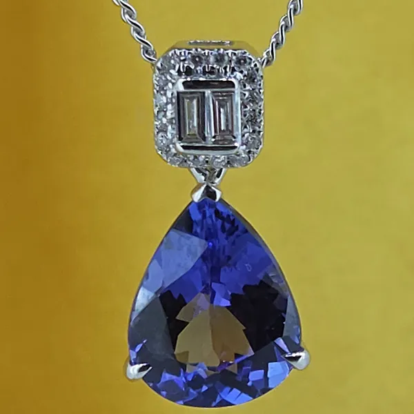 3.50cts Tanzanite & Diamond Pendant-white-gold-tanzanite-diamond-pear-shape-pendant.webp