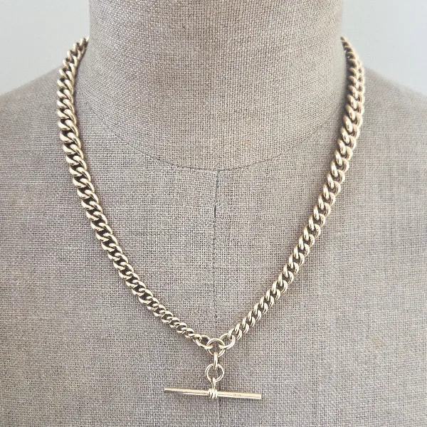 Antique Yellow Gold Albert Chain -Original 