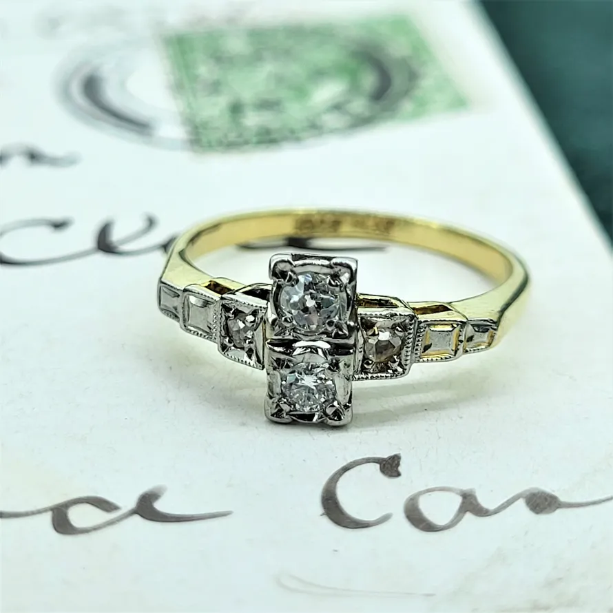 18ct Gold Art Deco Style Diamond Ring-18ct-plat-dia-ring.webp
