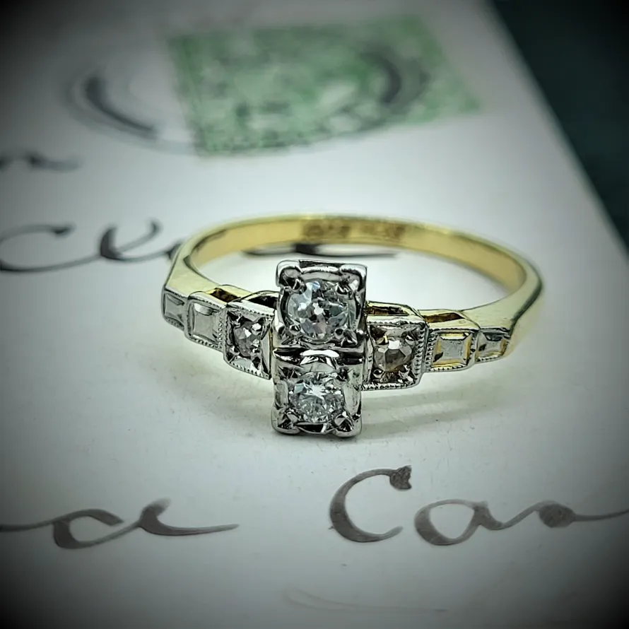 18ct Gold Art Deco Style Diamond Ring-18ct-plat-dia-ring.webp