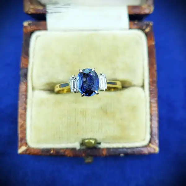 18ct-plat-sapphire-diamond-trilogy-ring -rings