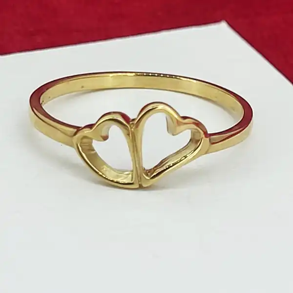 9ct Yellow Gold Dainty Double Heart Ring-9ct-yellow-gold-double-heart-ring.webp