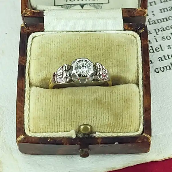 Antique Diamond Solitaire Ring-antique-diamond-solitaire-in-18ct-and-platinum.webp