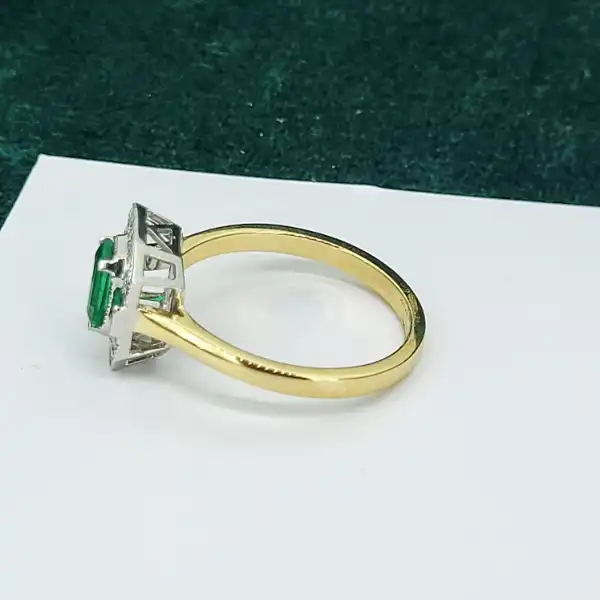 18ct Yellow Gold Art Deco Emerald and Diamond Ring-art-deco-emerald-ring-with-diamonds.webp