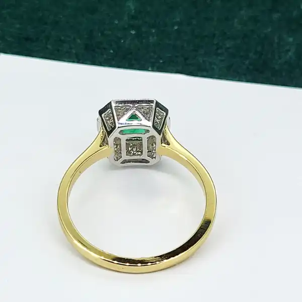 18ct Yellow Gold Art Deco Emerald and Diamond Ring-art-deco-emerald-ring-with-diamonds.webp