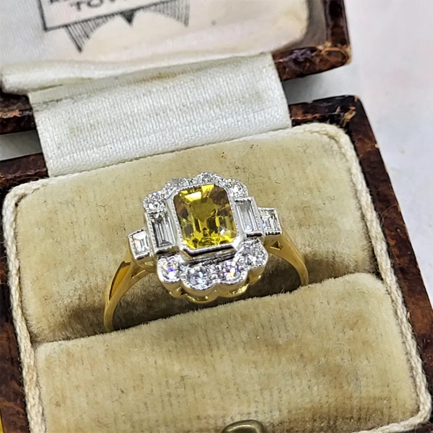 Citrine & Diamond Ring-citrine-and-diamond-ring-dublin.webp