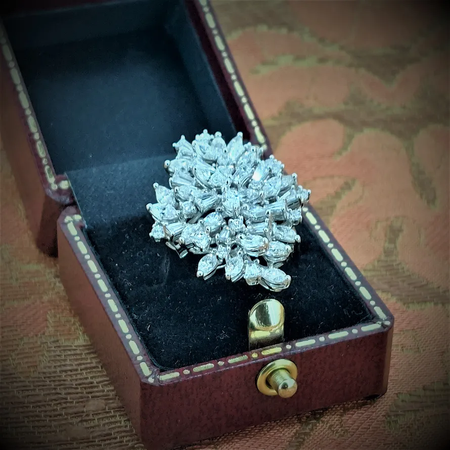 18ct White Gold Diamond Cocktail Ring-fancy-diamond-dress-ring-dublin.webp
