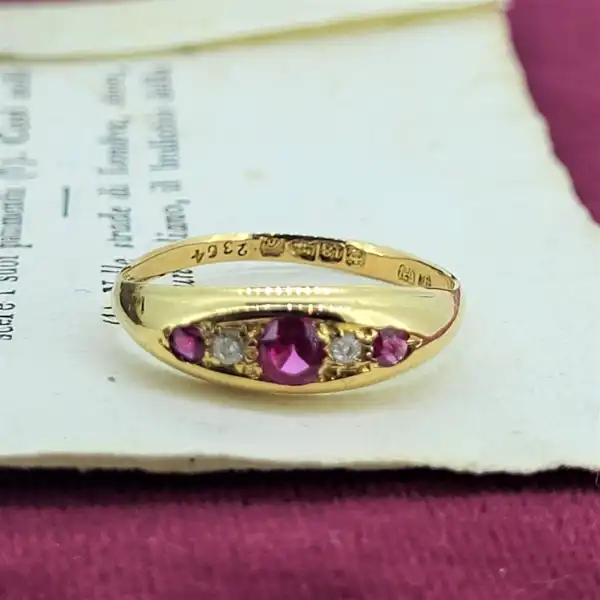 Date 1903! 18ct Preloved Ruby Ring -edwardian-ruby-ring.webp
