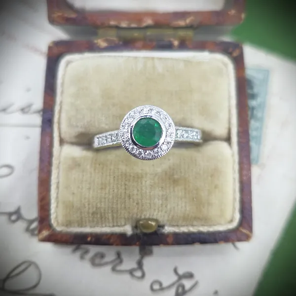 Emerald & Diamond Target Ring in 18ct White Gold-emerald-diamond-target-ring-in-18ct-white-gold.webp