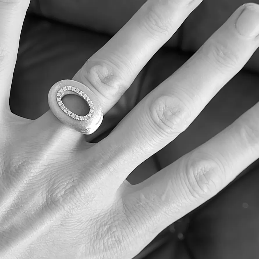18ct Italian Gold & Diamond Statement Ring-italian-18ct-gold-and-diamond-ring.webp