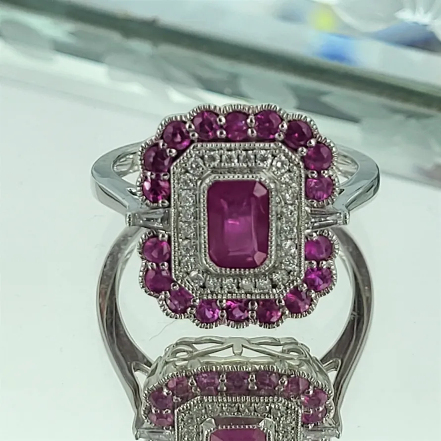 18ct White Gold Fabulous Ruby and Diamond Dress Ring -large-ruby-and-diamond-ring-dublin.webp