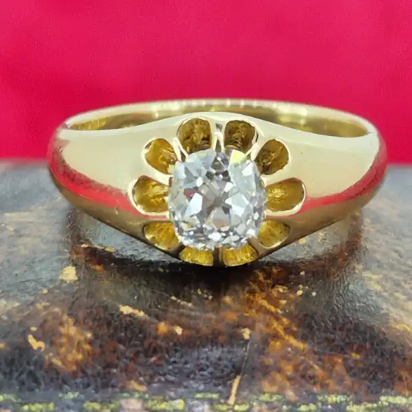 Date 1894! 0.80ct Old European Cut Diamond Ring-old-european-cut-diamond-ring-in-18ct-yellow-gold-1894.webp