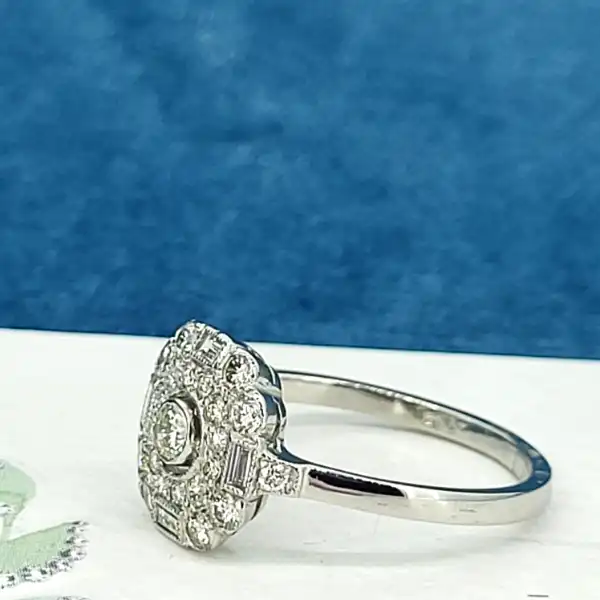 Platinum Art Deco Diamond Cluster Ring-platinum-floral-art-deco-diamond-ring.webp