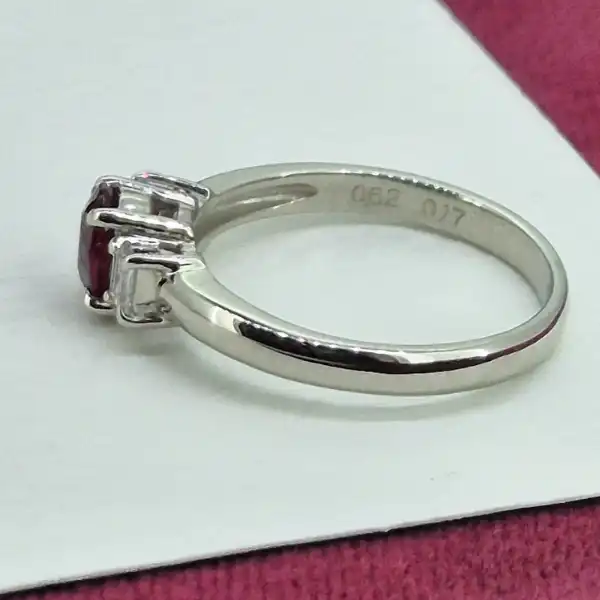Ruby & Diamond Ring Set in Platinum-platinum-oval-ruby-and-diamond-three-stone-ring.webp