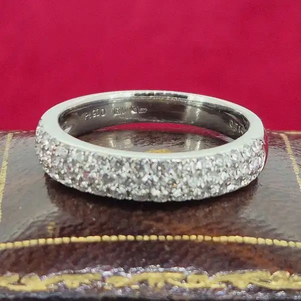 Platinum and Diamond Band-platinum-three-row-pave-diamond-band.webp