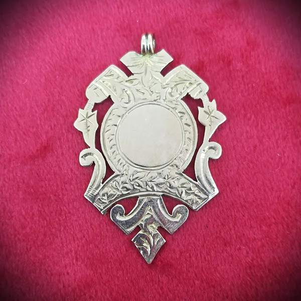 Date 1908! Antique 9ct Gold Medal by William Light