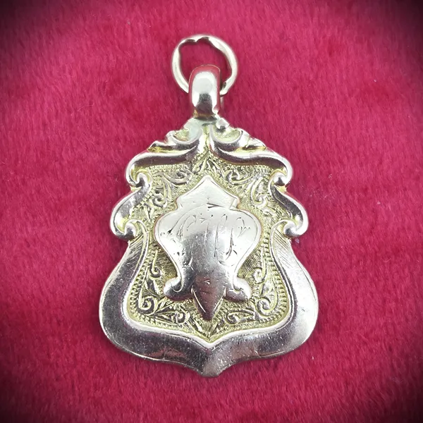 Date 1912! Round Antique Medal by James Walter Tiptaft