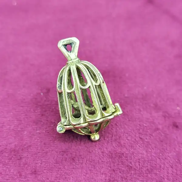 9ct Yellow Gold Bird with Cage-9ct-gold-bird-cage-charm.webp