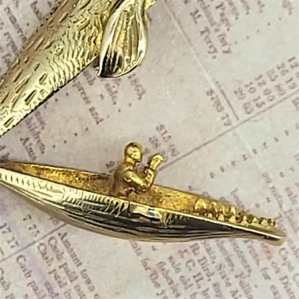 Date 1989! 9ct Gold Moveable Whale Charm-9ct-gold-whale-charm.webp
