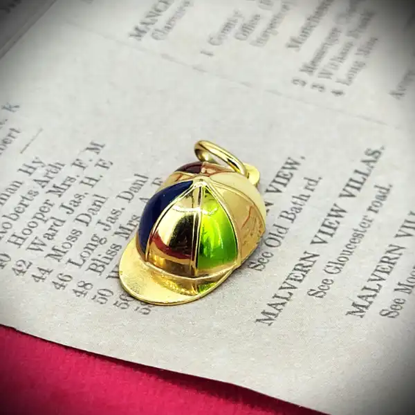  Thumbnail of 9ct Yellow Gold Baseball Cap Charm