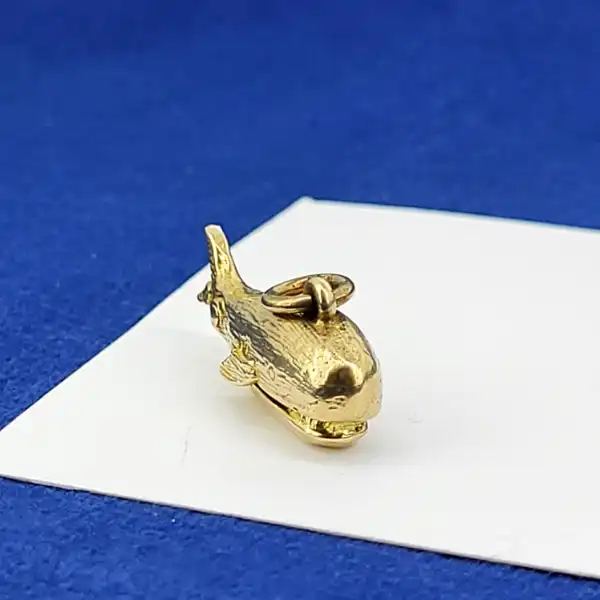 9ct Gold Articulated Whale Charm-9ct-yellow-gold-whale-charm-enamel.webp