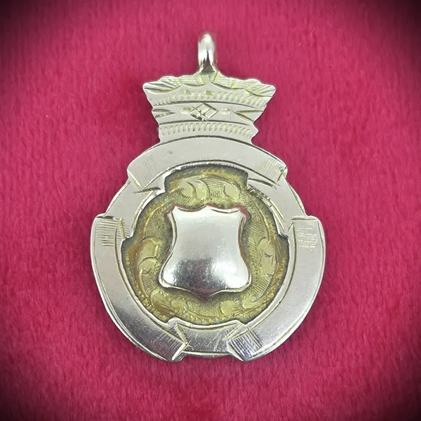Date 1931! Antique Medal with Engraving by George Frank Bickerton
