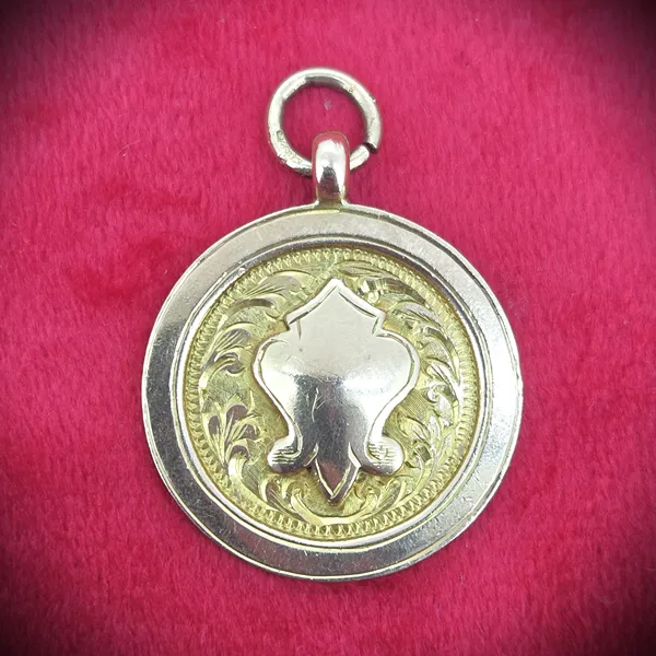 Date 1926! Antique Medal with Engraving on Reverse by James Walter Tiptaft