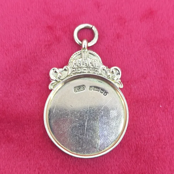 Date 1922! Round Antique Medal by Thomas Fattorini- Front View 