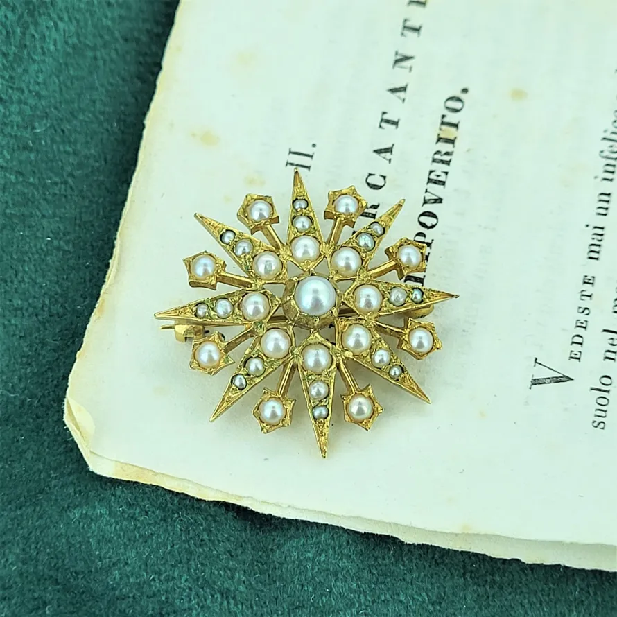 Date 1884-1885! Victorian Star Brooch/Pendant-victorian-star-brooch-pendant-dublin.webp