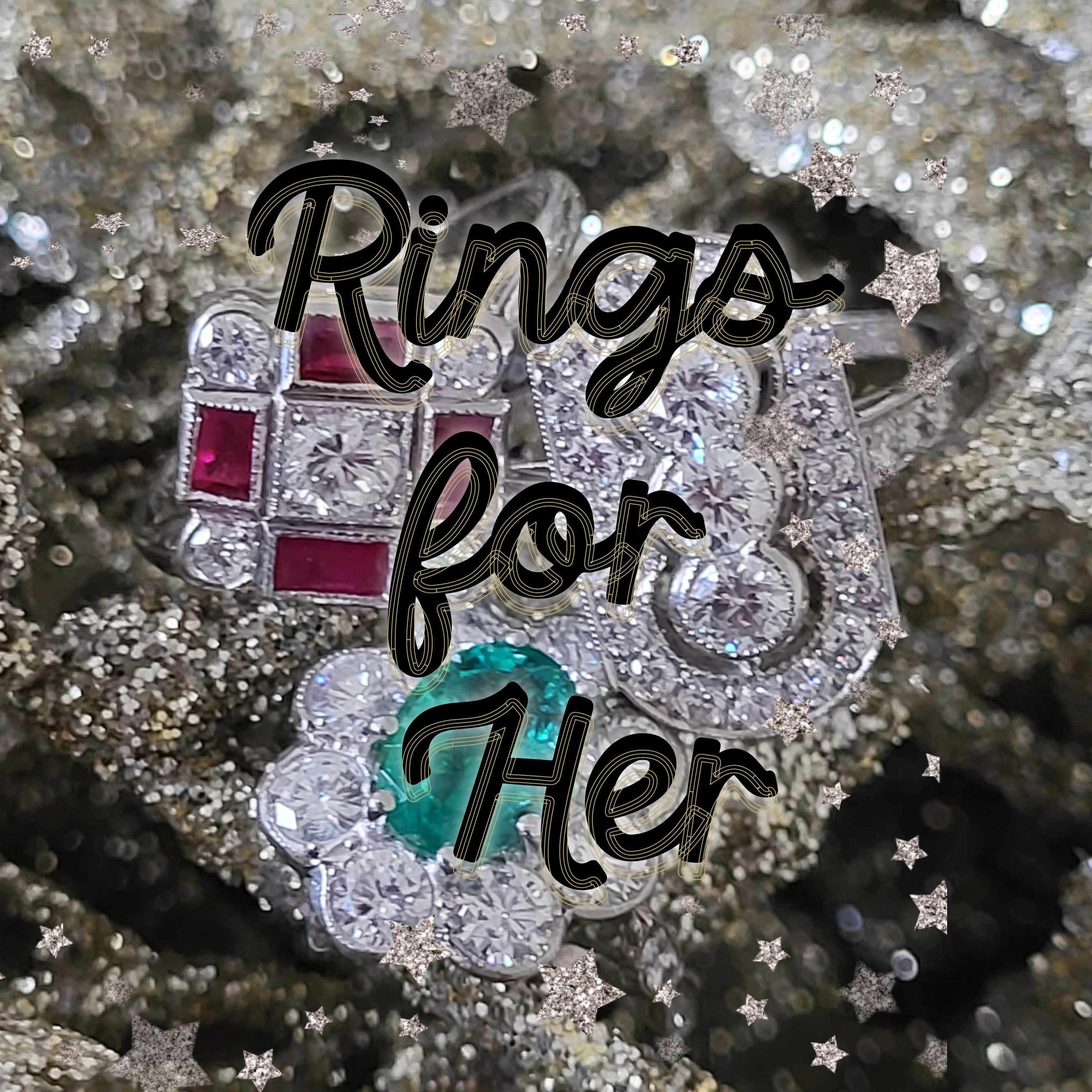 Christmas Gift Diamond Rings