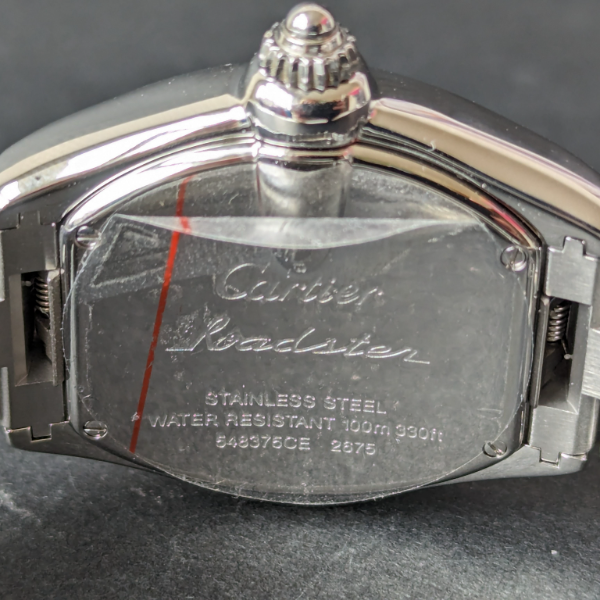 Cartier Roadster- Crown View 