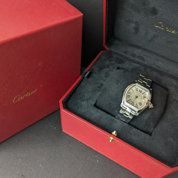 Cartier Roadster- Magnified 