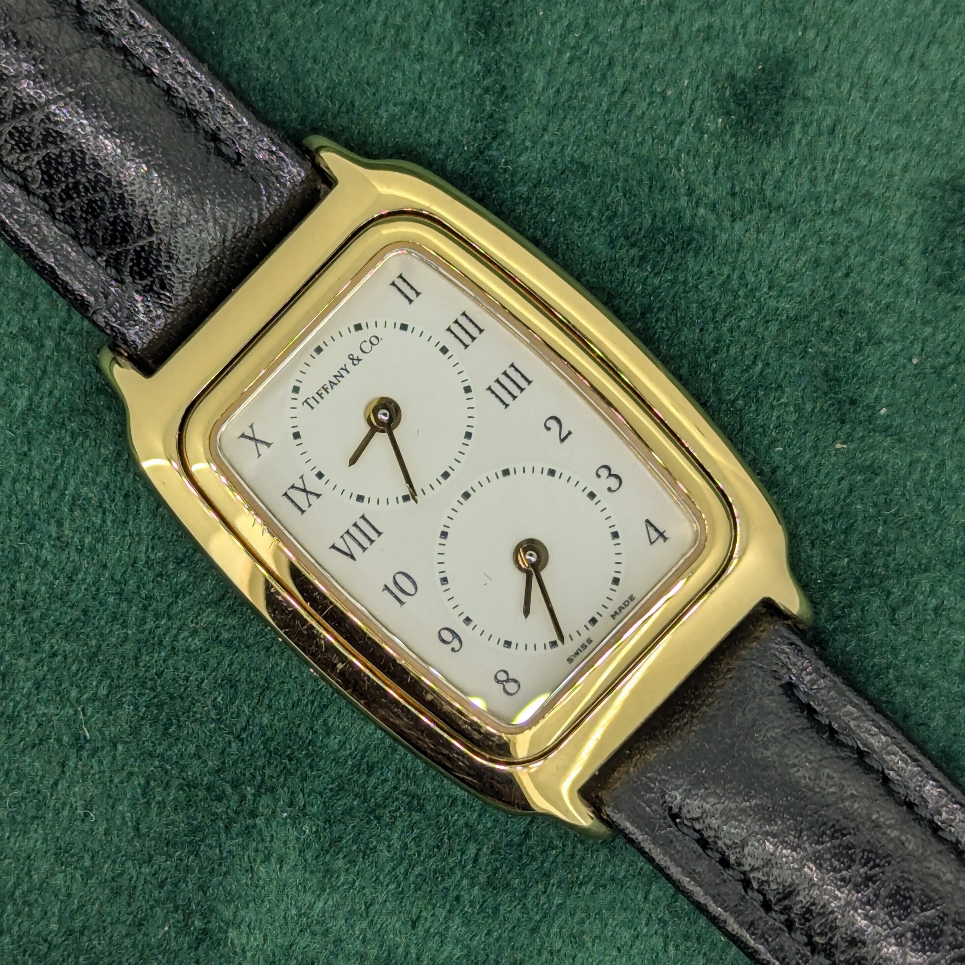  Thumbnail of 18ct Yellow Gold Ladies Tiffany Dual-Time Watch